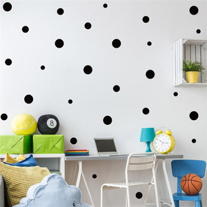 20pcs/lot Dot Wall Stickers Round Decals For Kids Rooms