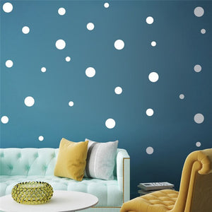 20pcs/lot Dot Wall Stickers Round Decals For Kids Rooms