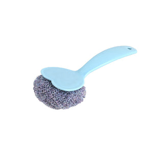 Non-stick Pan Cleaning Brush Heart Shape Long Handle