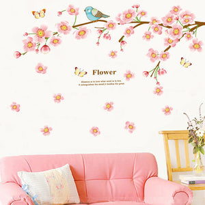 Wall Stickers Flower Removable PVC Art wallpaper