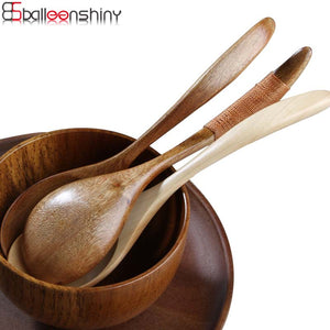 Japanese Wooden Spoon Handmade Soup Spoon