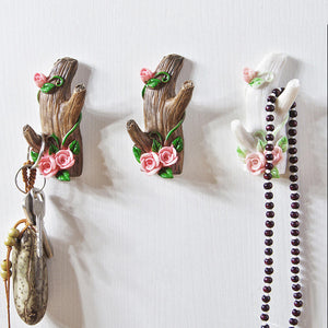 5 Pieces Tree Branch Hook Kitchen Bathroom Storage Hook