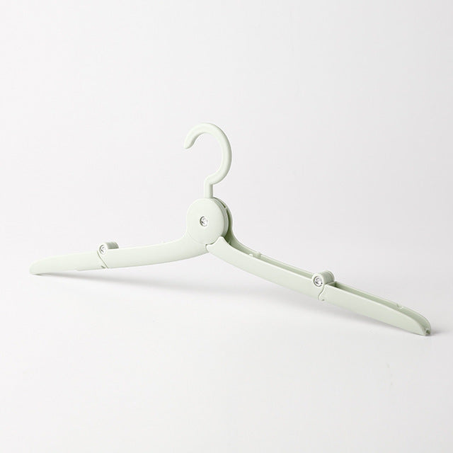 Folding Clothes Hanger Flexible Portable Travel Underwear